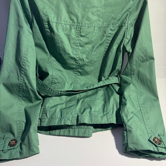 Merona green utility jacket w/ a button-down closure Small (Water Resistant) - Picture 4 of 4